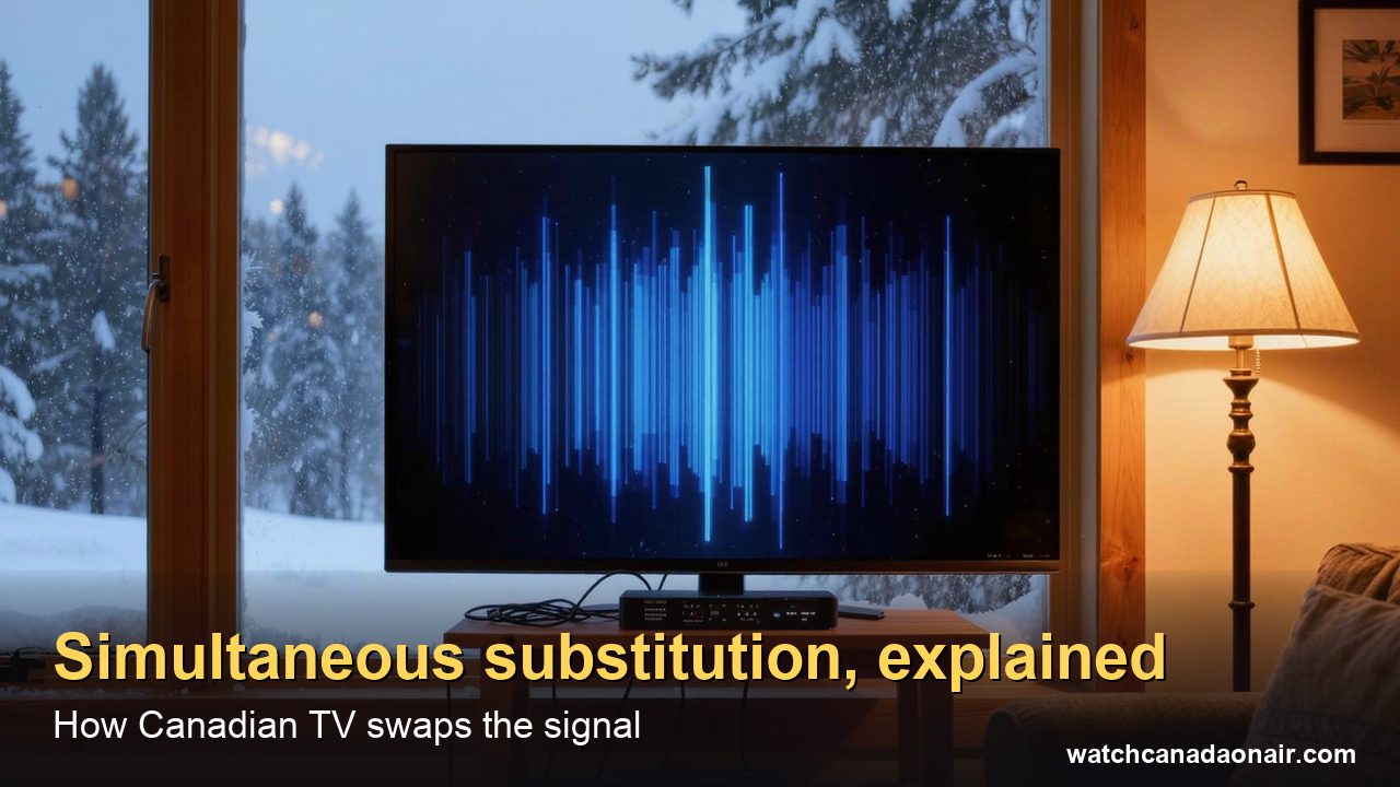 What Is Simultaneous Substitution? Why US Shows in Canada Carry Canadian Ads